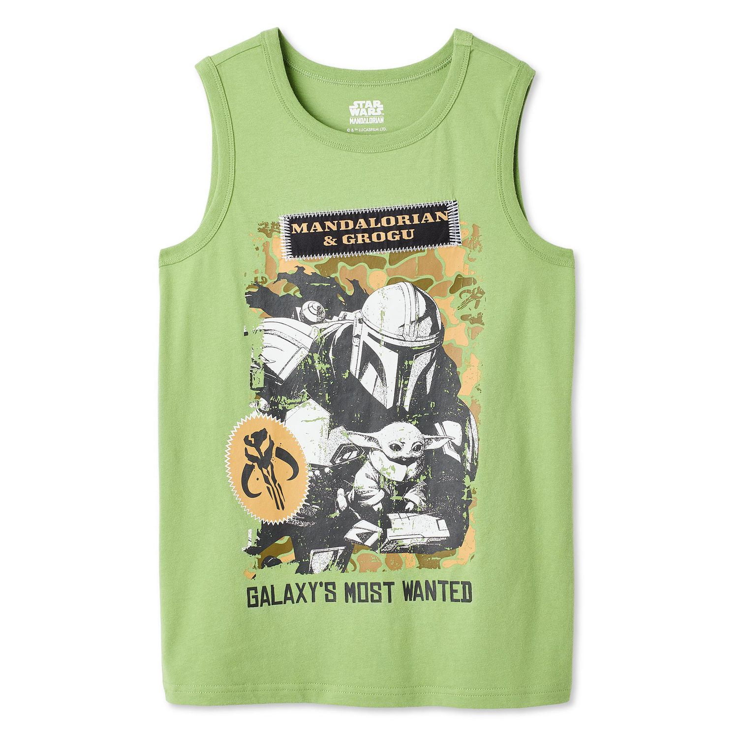 Star Wars Boys' The Mandalorian Tank Top