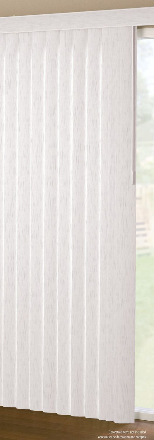 3.5 Inch embossed vertical blinds Walmart Canada