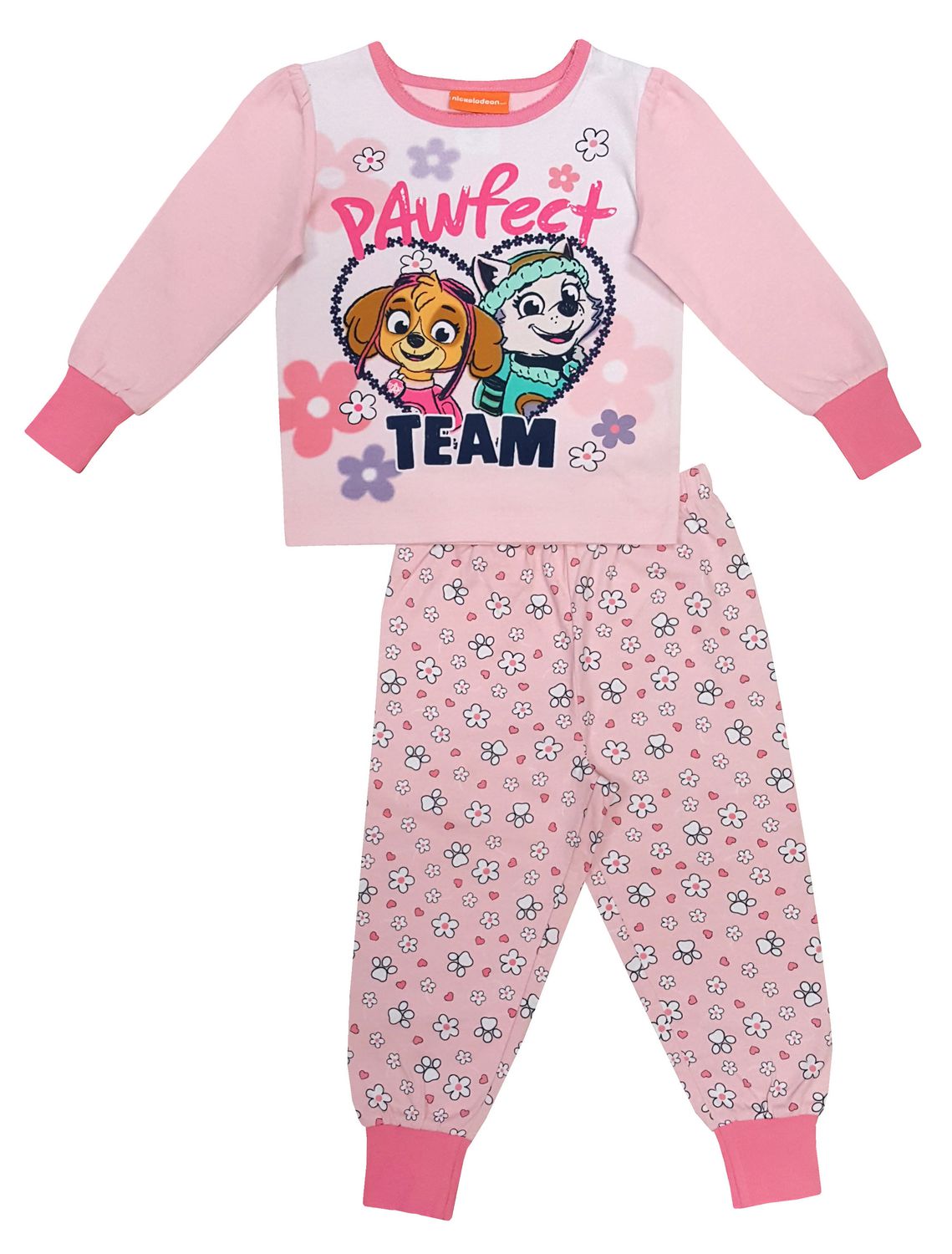 PAW Patrol Girls' 2-Piece Pajama Set | Walmart Canada