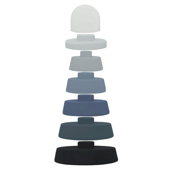 KU Silitower jouet phare empilable en silicone Boy Multi