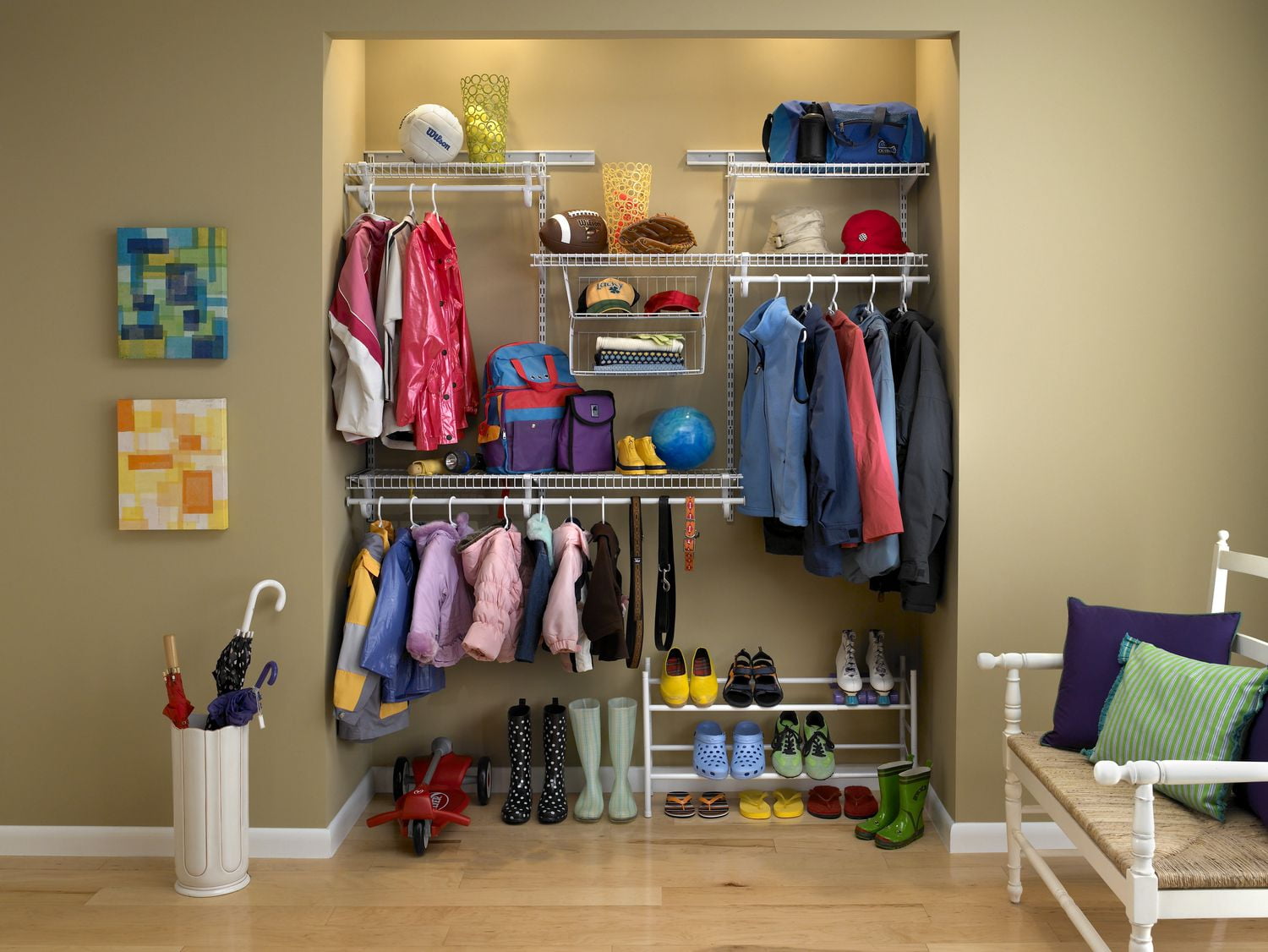 ClosetMaid 4 Ft. - 6 Ft. Shelftrack Closet Organizer - Walmart.ca