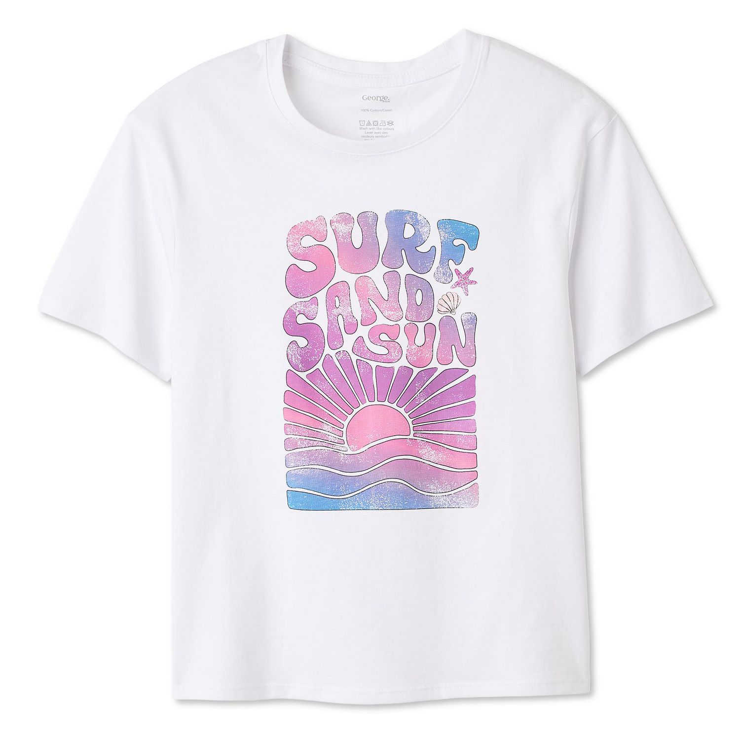 T-shirt à imprimé graphique George pour filles