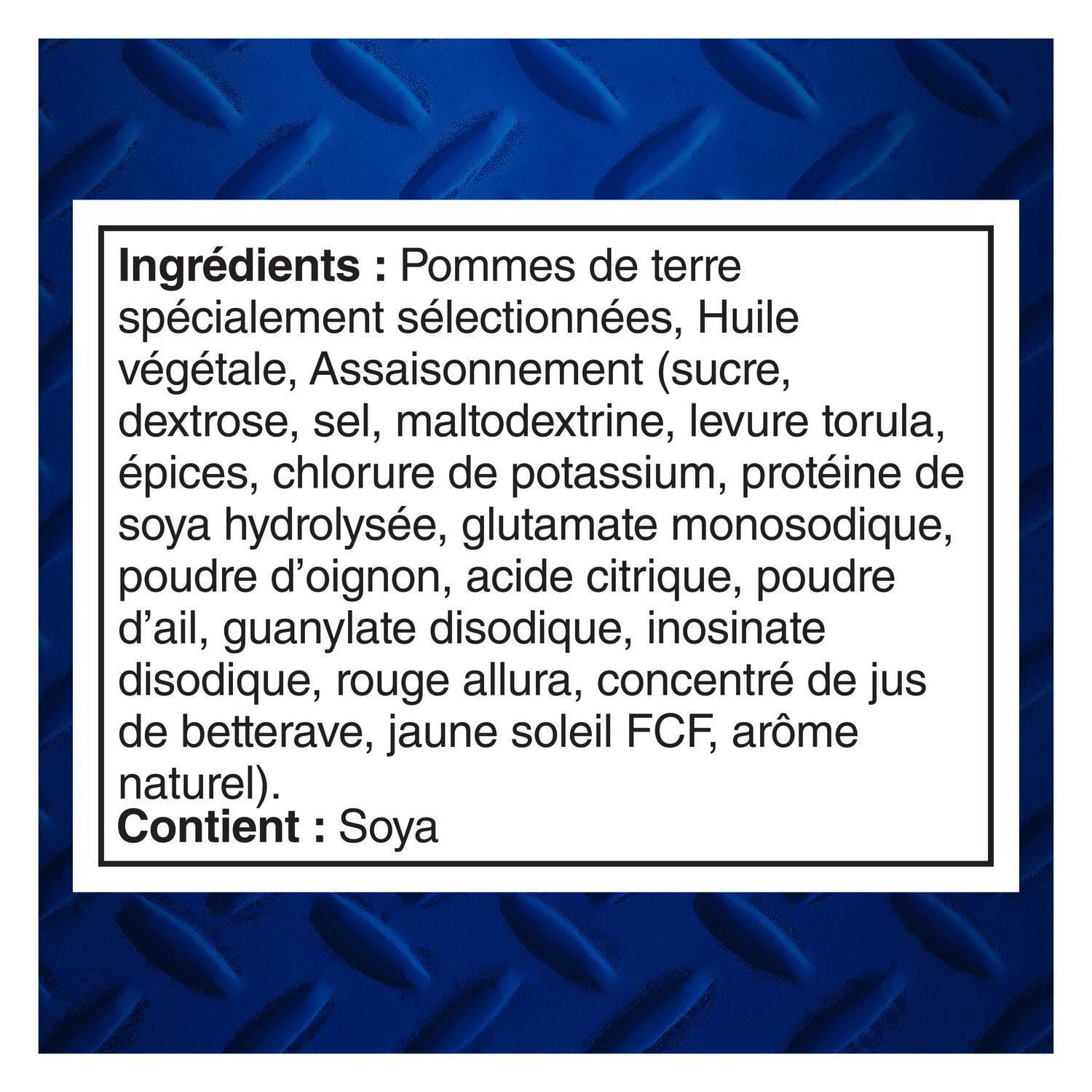 Ruffles Croustilles Saveur Enflammé Bar-B-Q