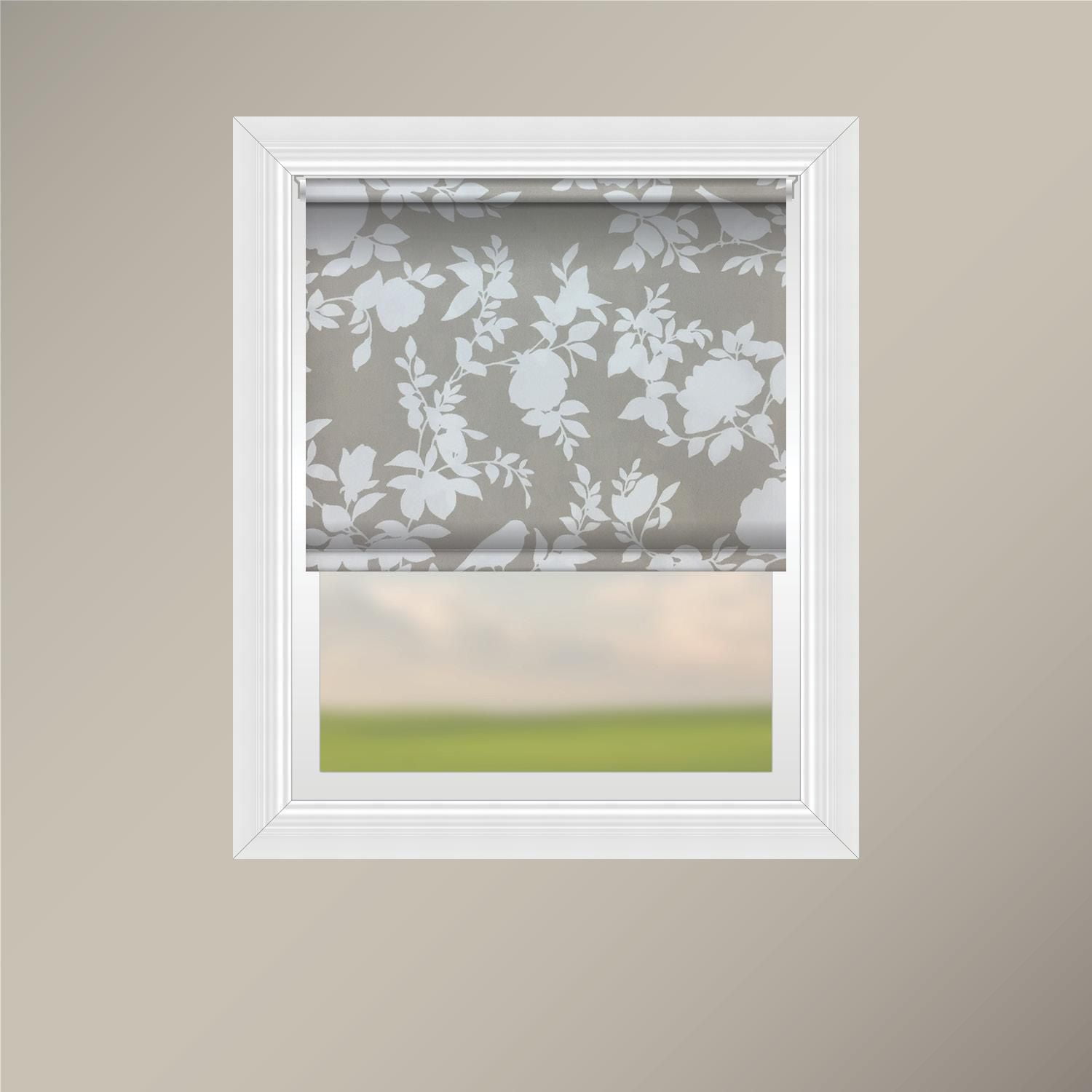 Off Cut Shades Chainless Solid Privacy Roller Shade Walmart Canada