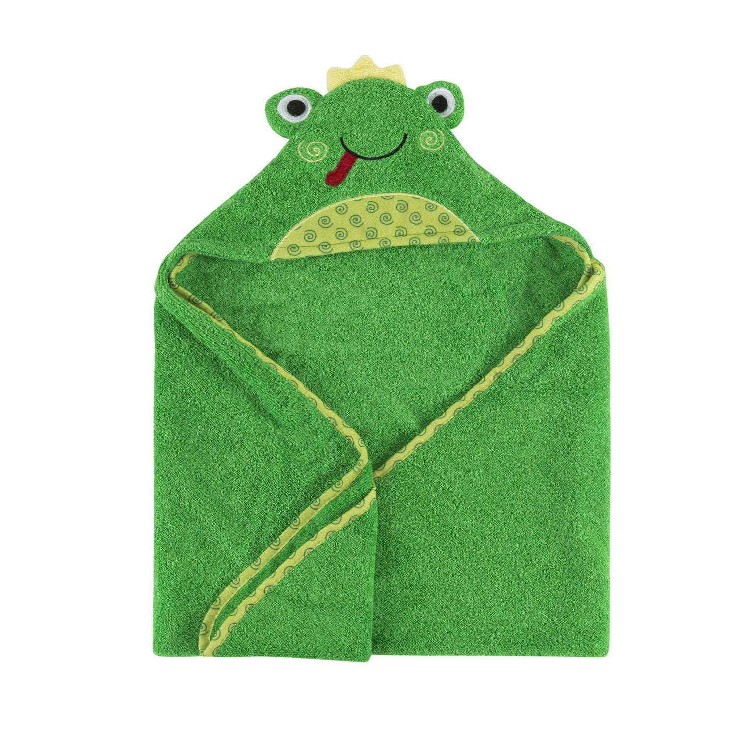 frog hooded towel