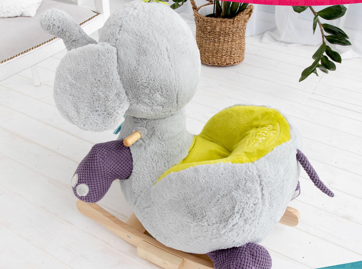 Elephant store rocker walmart