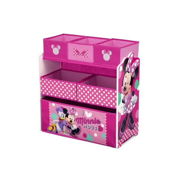Disney Minnie Mouse 6Bin Toy Organizer by Delta Children Walmart.ca