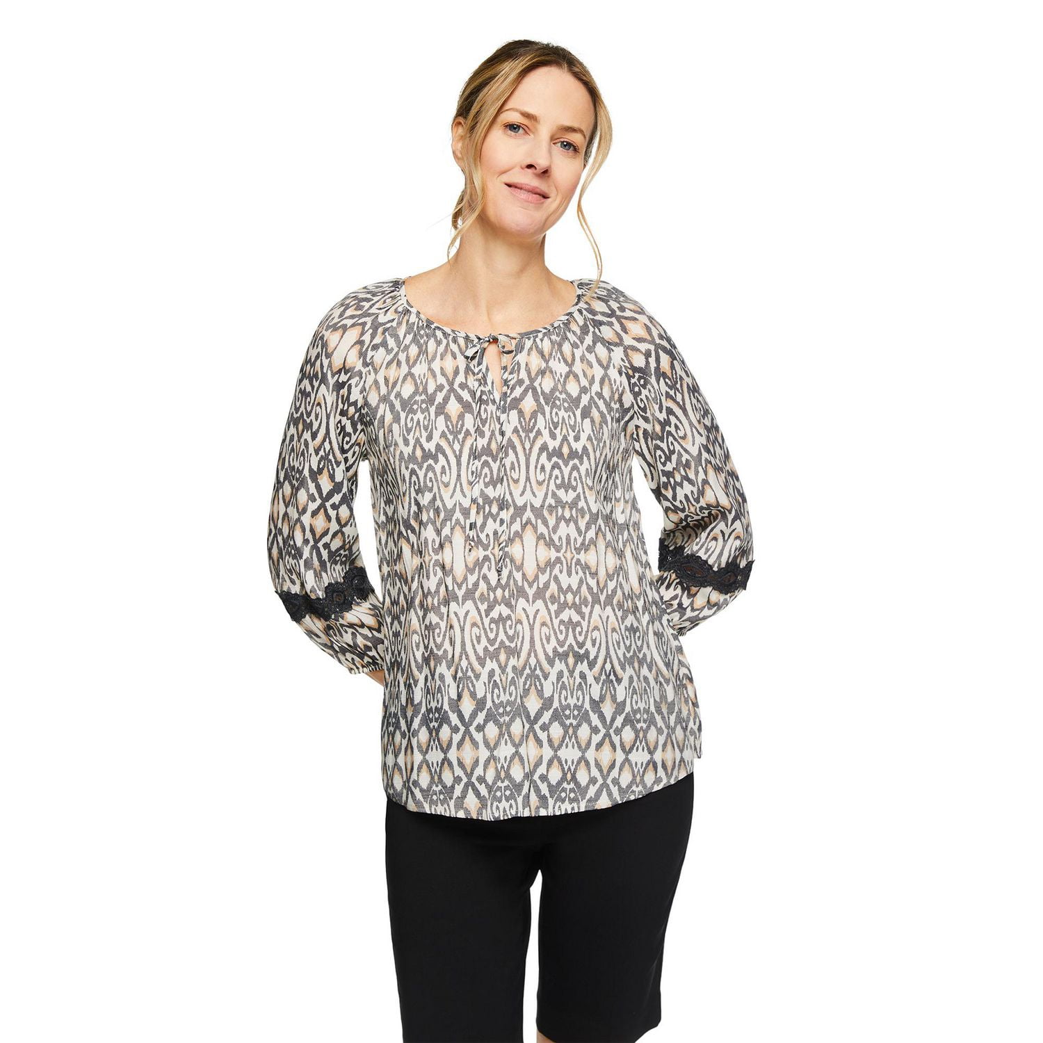 Iyla Women's 3/4 Sleeve Blouse