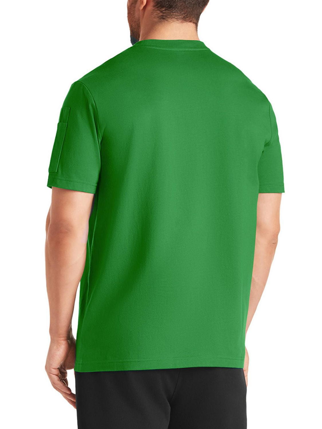 John Deere Men’s Short Sleeve Logo Graphic Pocket Crew T-Shirt