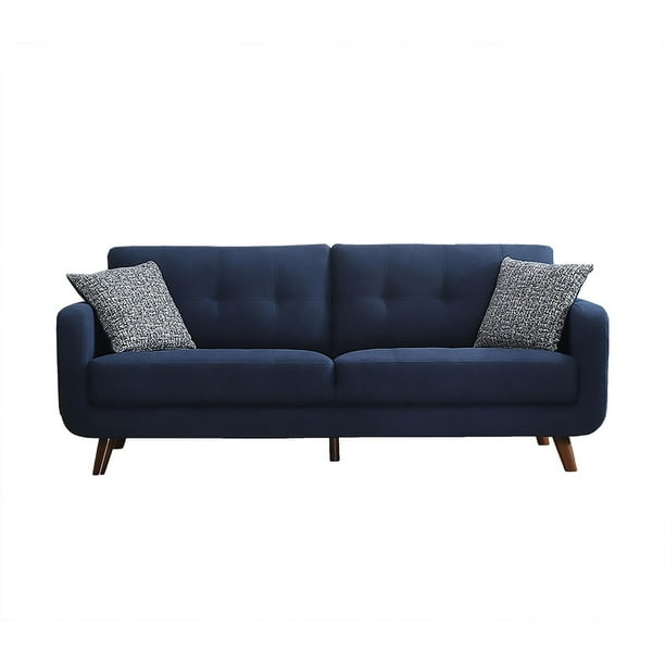 Topline Home Furnishings Sofa with Two Pillows Walmart.ca