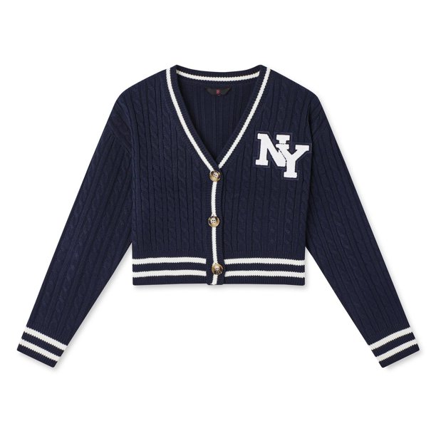 No Boundaries Women's Varsity Cardigan 