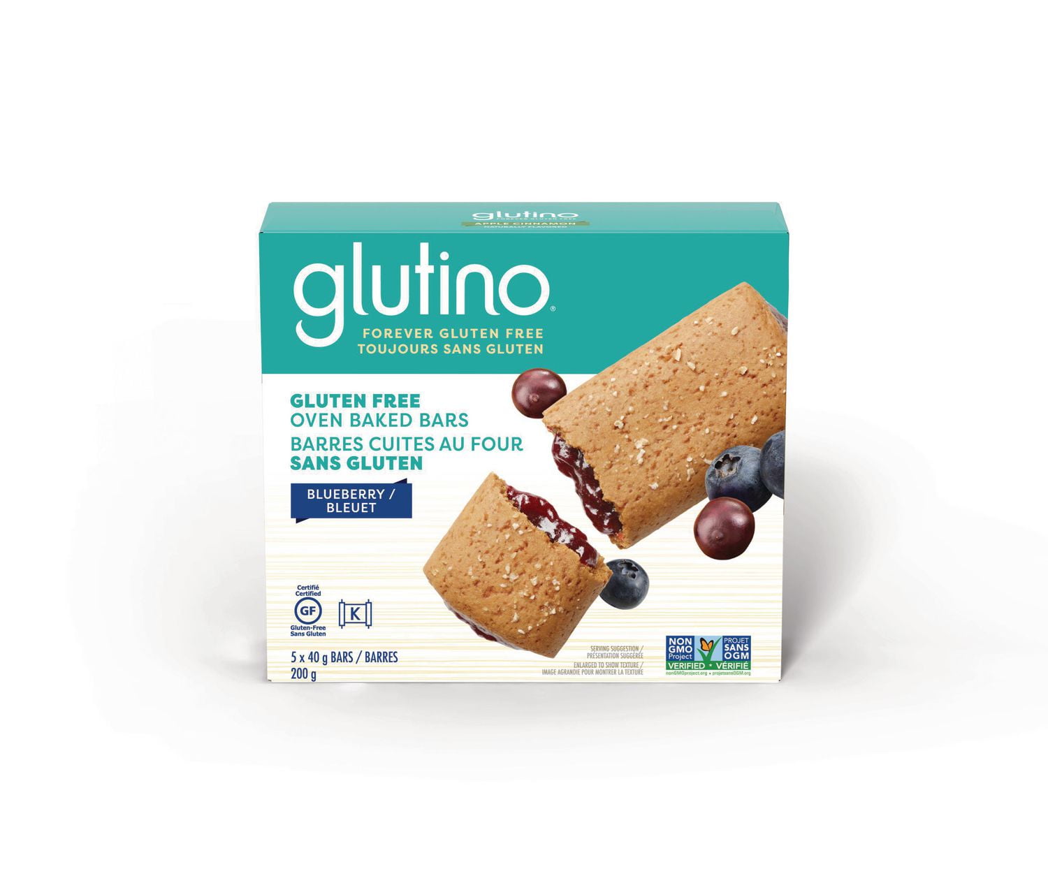 Glutino Gluten Free Blueberry Breakfast Bars | Walmart Canada