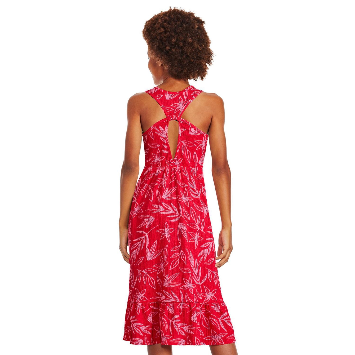 Robe chiffonnée avec dos nageur George pour filles