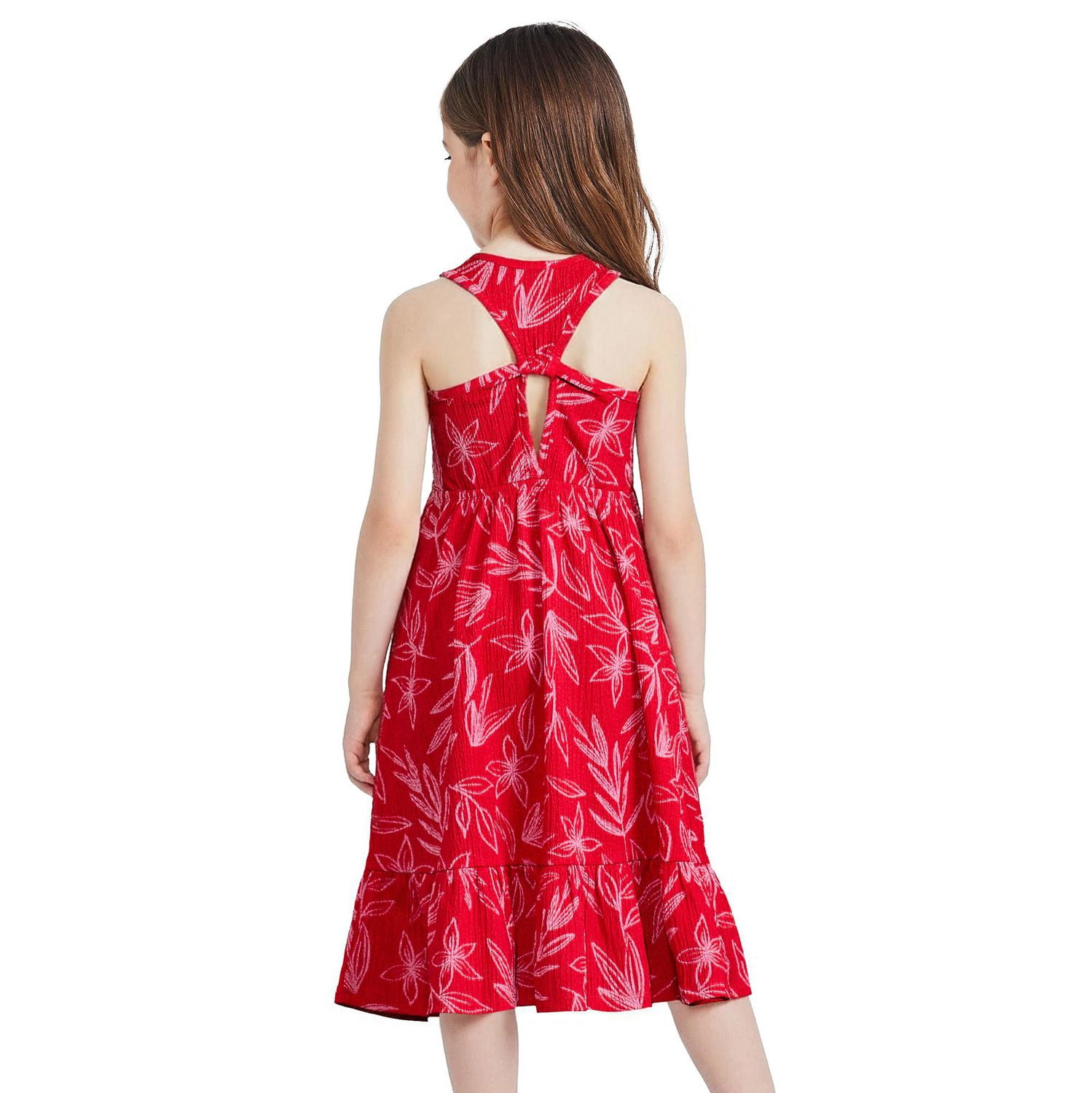 Robe chiffonnée avec dos nageur George pour filles