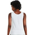 thumbnail image 2 of George Women's Pointelle Rib Cami, 2 of 3