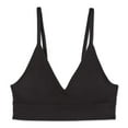 thumbnail image 3 of George Women's Ribbed V-Neckline Bralette, 3 of 3