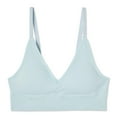 thumbnail image 3 of George Women's Ribbed V-Neckline Bralette, 3 of 3