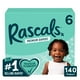 Couches de qualité Rascal + Friends − Super emballage économique Unisexe, tailles&nbsp;3-7, 120-200&nbsp;ct – image 1 sur 9
