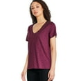 thumbnail image 2 of George Women's V-Neckline Tee, 2 of 6