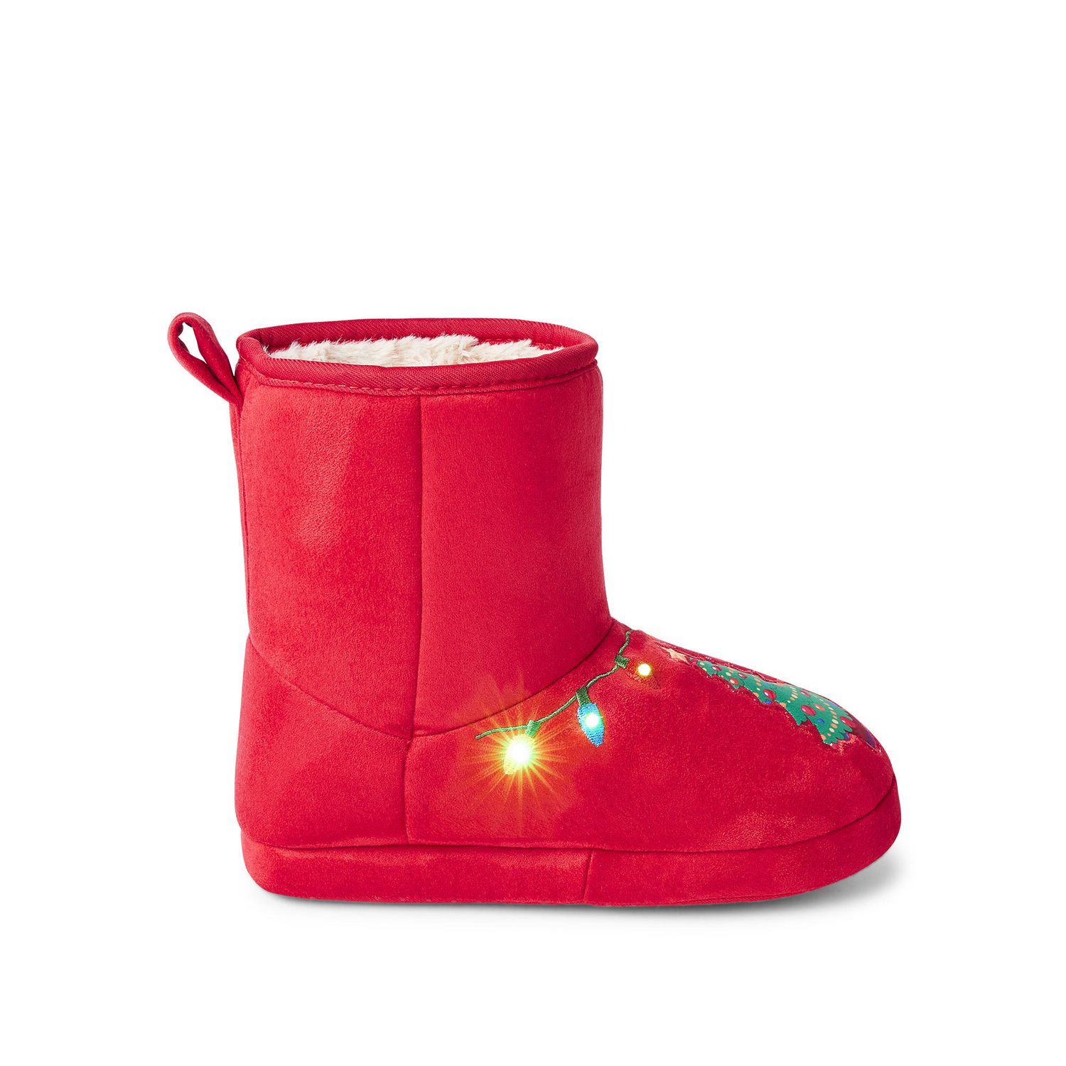 christmas bootie slippers