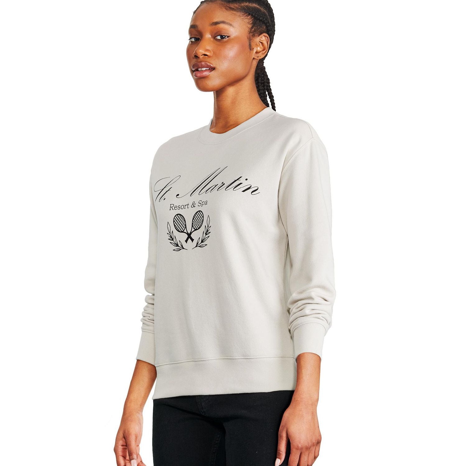 Chandail à encolure ras du cou George pour femmes