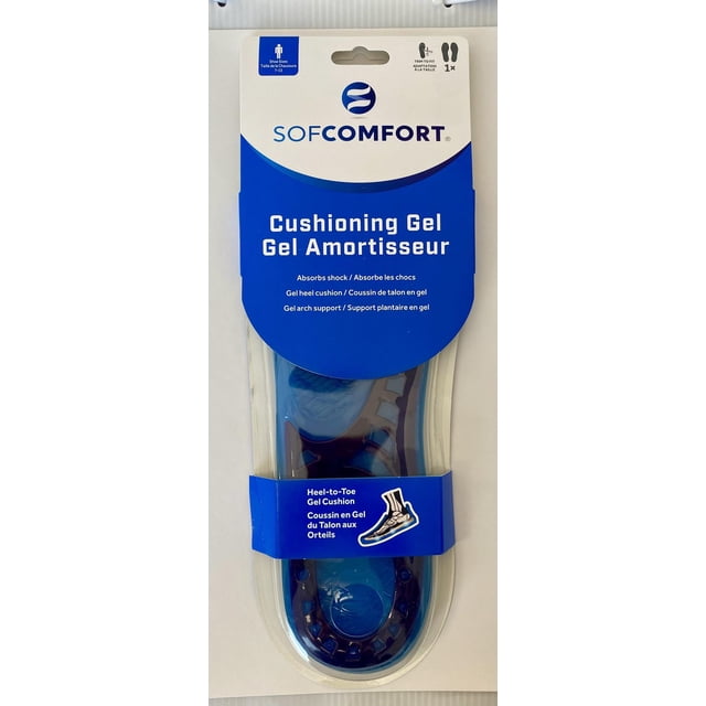 SOF COMFORT GEL AMORTISSEUR SEMELLE TAILLE 7-13