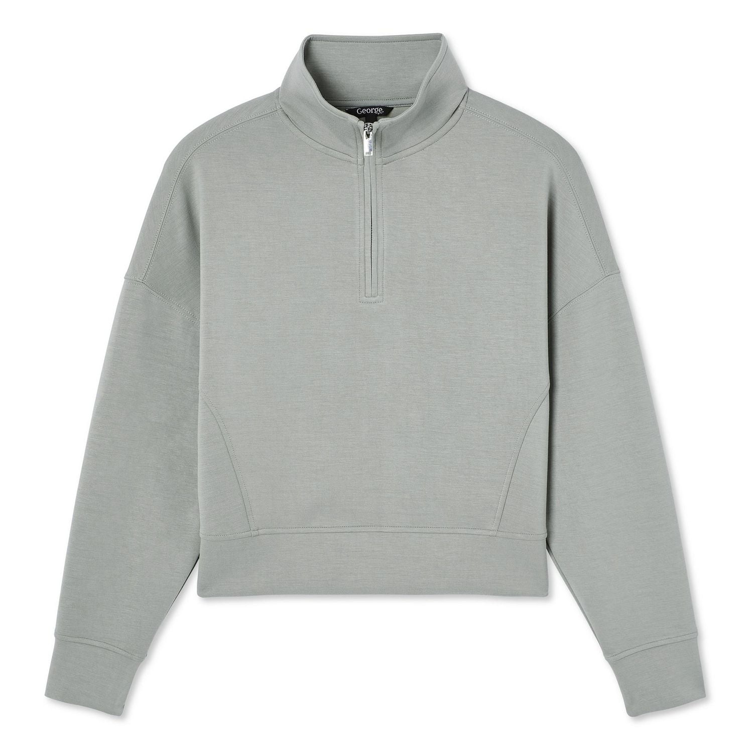 George Women's Half-Zip Scuba Popover