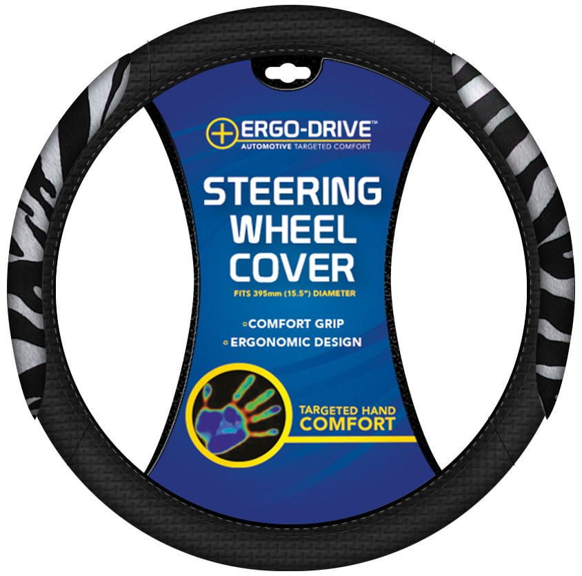 WhoRae Australia WhoRae Ergodrive Memory Foam Steering Wheel Cover, Zebra Walmart Canada
