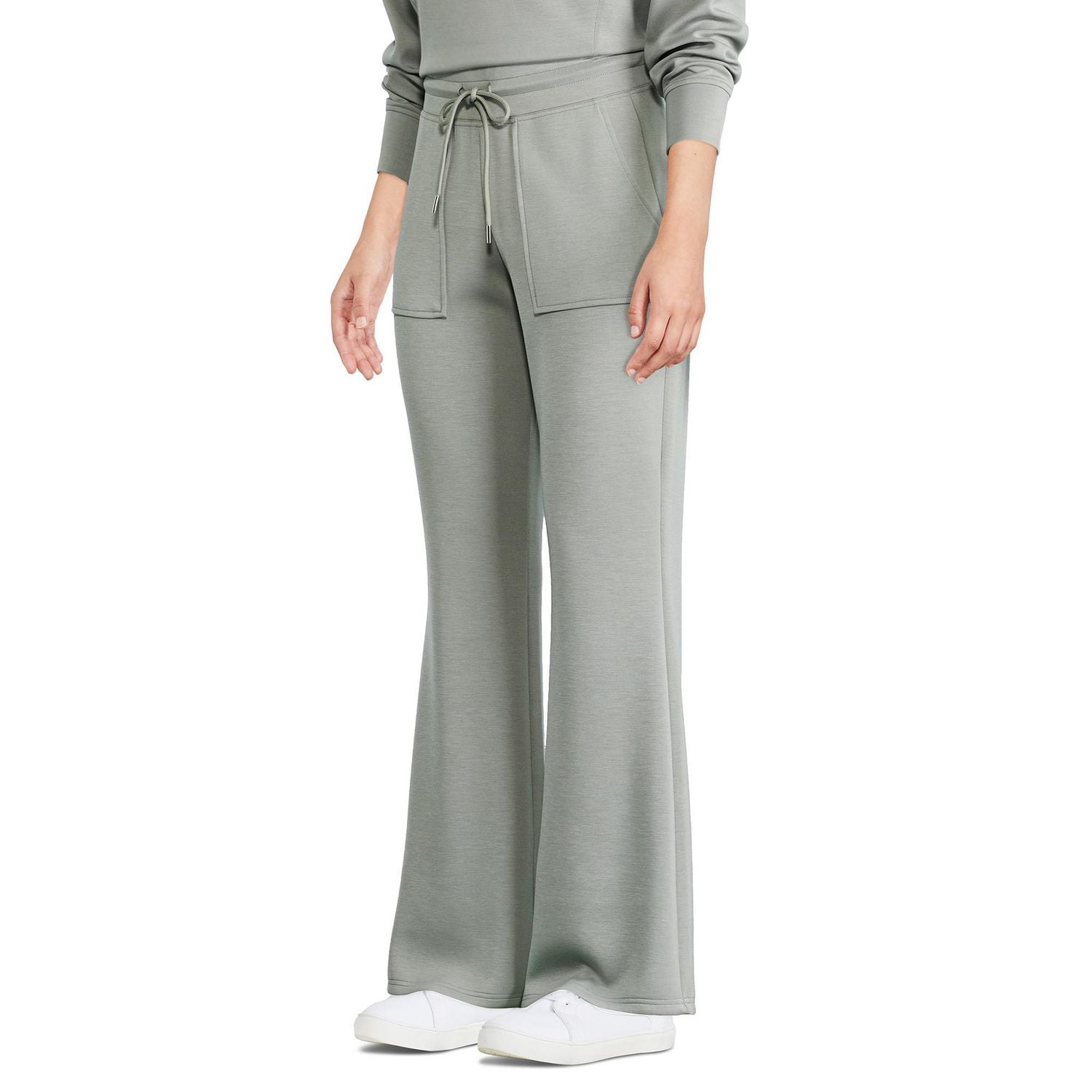 Pantalon trico doux à poches George pour femmes Tailles TP–TTG