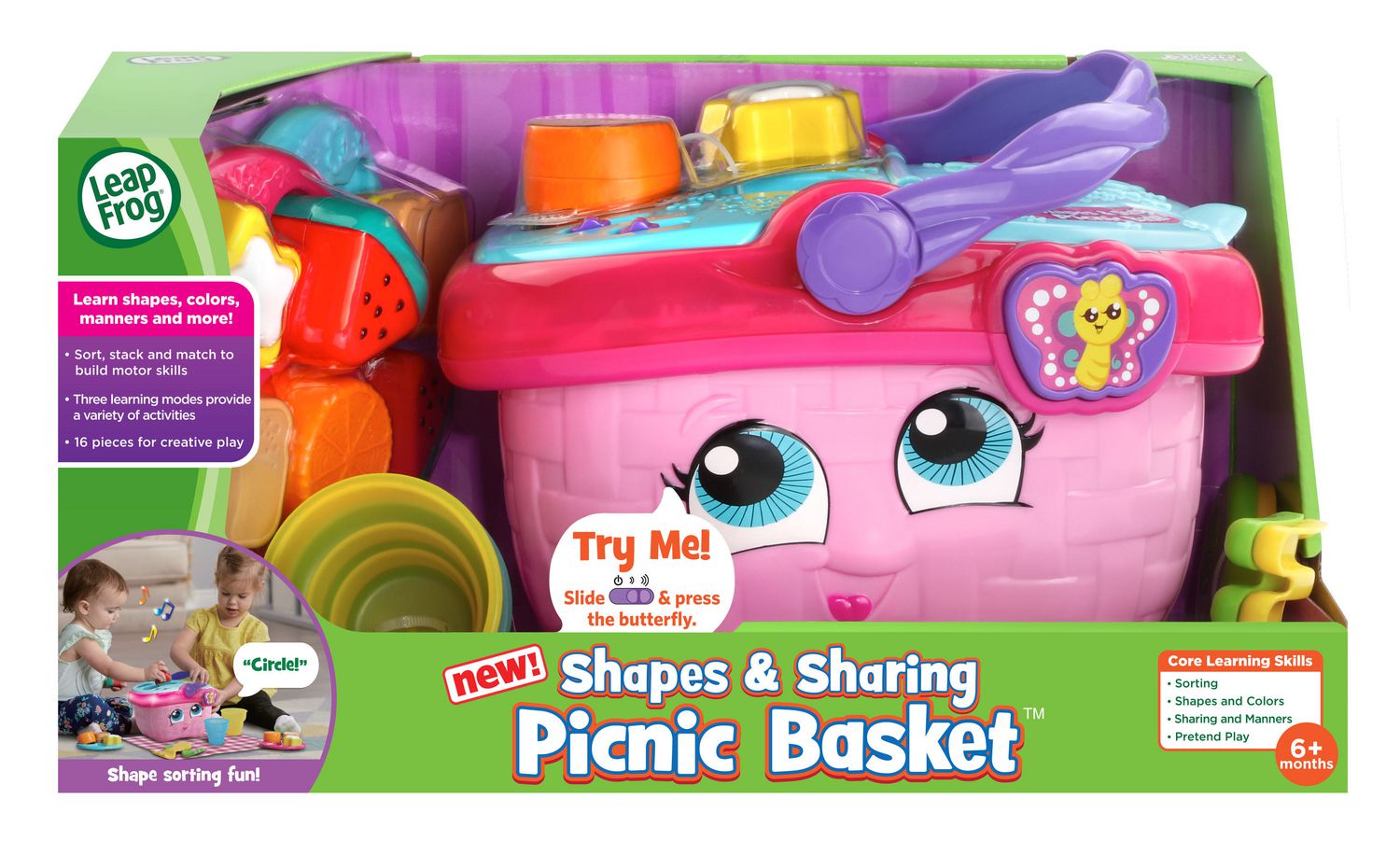 laugh and learn picnic basket