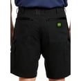 thumbnail image 2 of John Deere Men’s Stretch Canvas Cargo Carpenter Short, 2 of 2