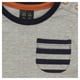 Paq. de 3 t-shirts rayés à manches longues George British Design pour bébés garçons – image 3 sur 3