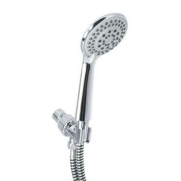 Drive Medical Chrome Handheld Shower Head Spray Massager