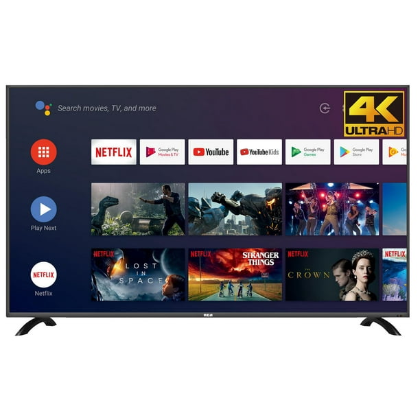 RCA 55" 4K ULTRA HD LED Smart TV-Android TV- La Nouvelle Génération De Télévision Connectée