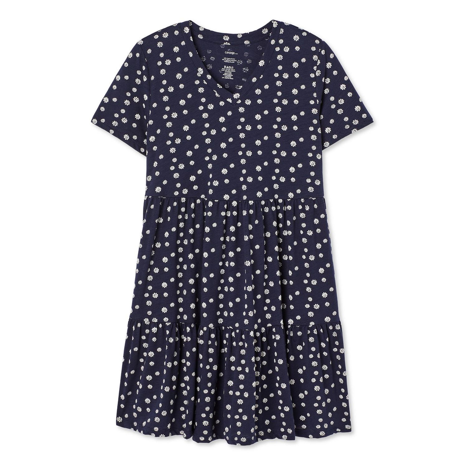 George Women's Tiered T-Shirt Dress