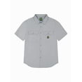 thumbnail image 3 of John Deere Men’s Short Sleeve Stretch Twill Work Shirt, 3 of 4