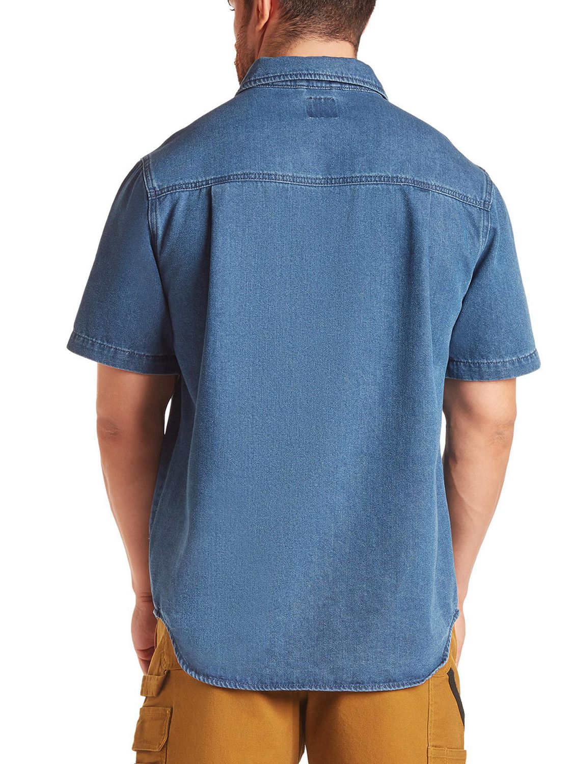 Chemise en jean John Deere à manches courtes pour homme