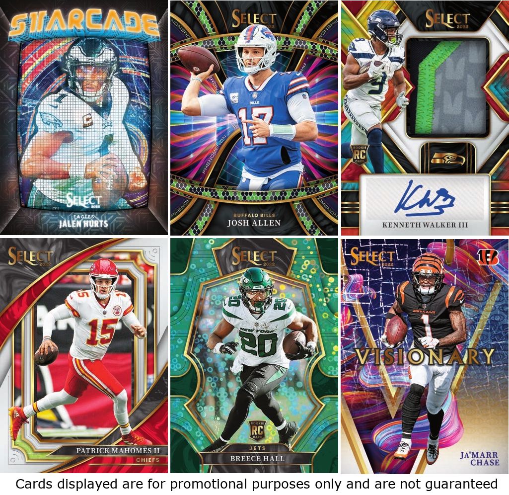 2022 Panini Select NFL Football Trading Cards Blaster Box - Walmart.ca