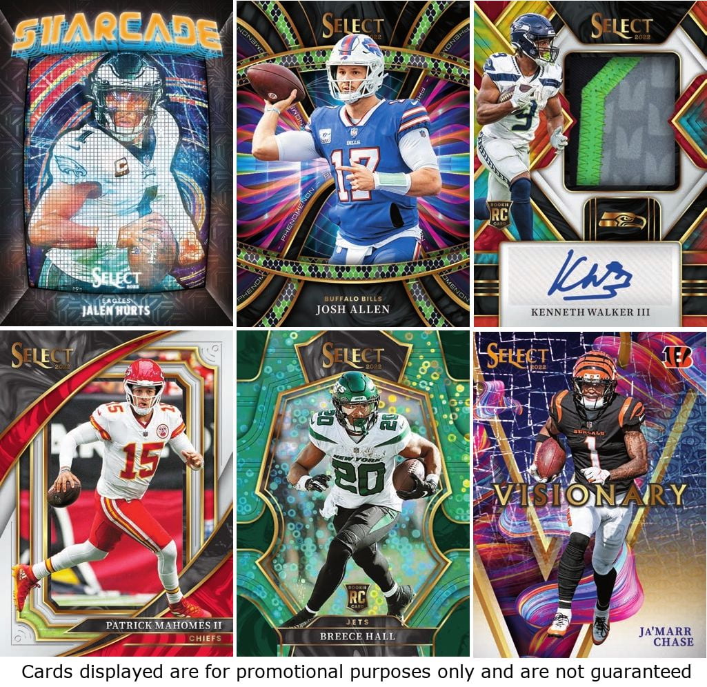 2024 Panini Select Football 2022 Mega Box