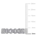 thumbnail image 3 of Miabella Diamond-Accent Sterling Silver Multi-Heart Ring, 3 of 5