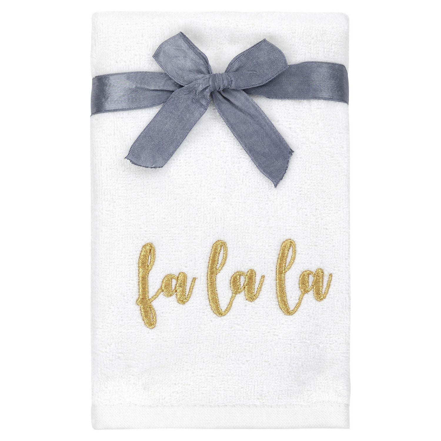 Holiday time 2pack Hand Towels Fa La La Walmart Canada