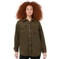 thumbnail image 1 of Long sleeve 4-pocket, button front, “Shackets”, 1 of 5