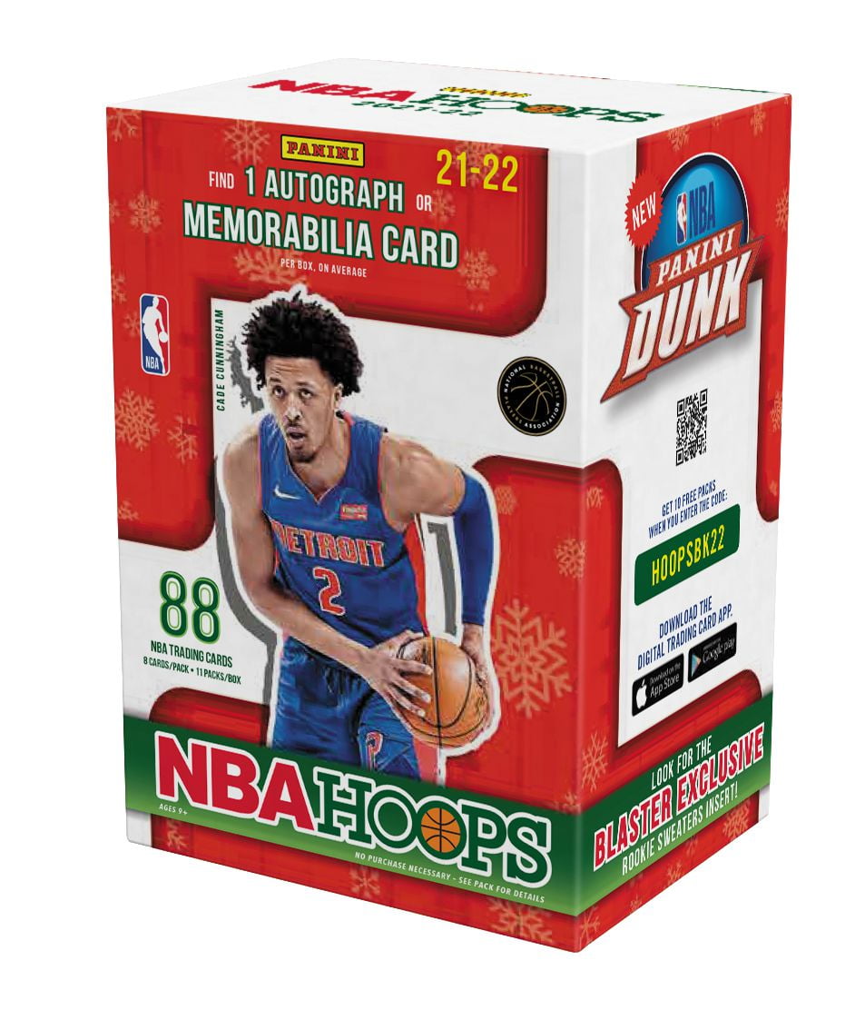 2021-22 Panini Hoops NBA Basketball Holiday Blaster | 1 Autograph