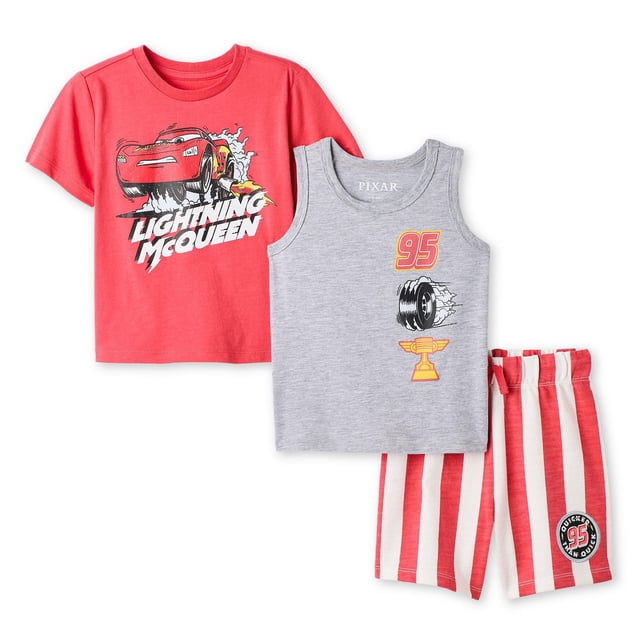 Ensemble 3 pièces Cars Disney pour petits garçons