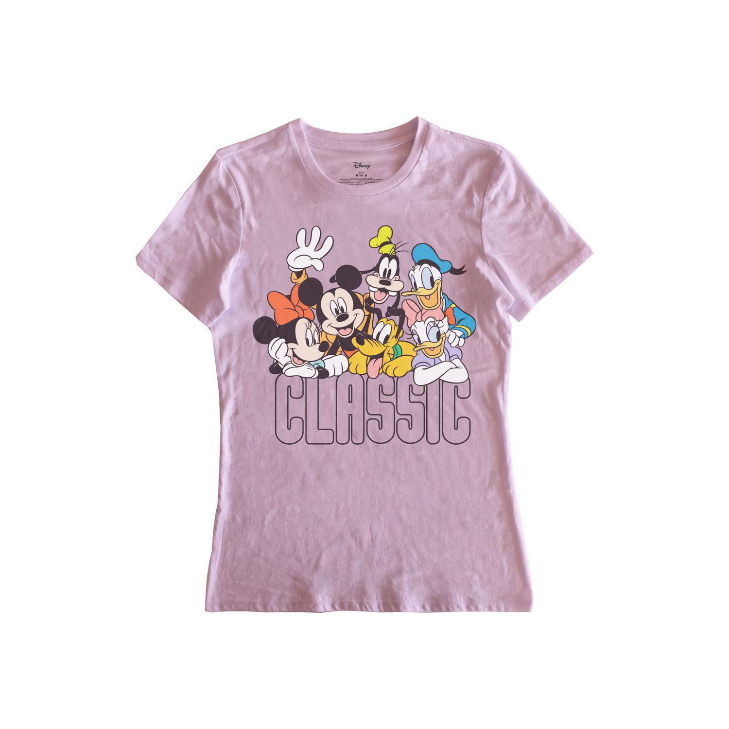 Ladies Disney Mickey Classic Friends T-Shirt | Walmart Canada