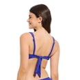 thumbnail image 3 of Summer Flirtt Women's Textured Scoop Neck Bikini Top, 3 of 8