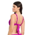 thumbnail image 3 of Summer Flirtt Women's Textured Scoop Neck Bikini Top, 3 of 8