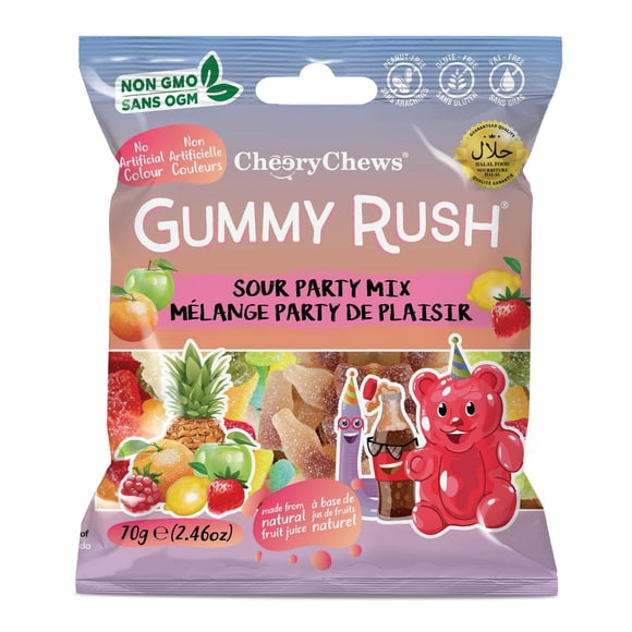Gummy Rush - Sour Party Mix 70g/2.46oz