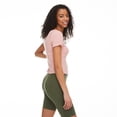 thumbnail image 2 of No Boundaries Women's Short Sleeve Baby Tee, 2 of 6