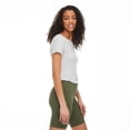 thumbnail image 2 of No Boundaries Women's Short Sleeve Baby Tee, 2 of 6